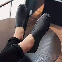 로이티플 남성용 플랫 단화 언발란스 슬립온 YT_RA3500