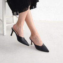 언발란스 V컷 뮬샌들 5299 5cm