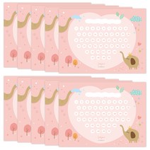 젤리박스 칭찬 스티커판, 코끼리 칭찬, 10개