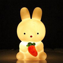 몽환적인 토끼 무드등, 당근