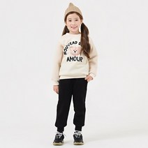 아동용 베어뽀글이 상하 바지세트