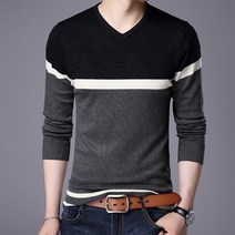 남성용 블랙101 브리스톤 브이넥 기본핏 니트 FC-2319421