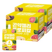 참앤들황토농원 데이앤 트로피칼 곤약젤리 10개입, 2개, 1300ml