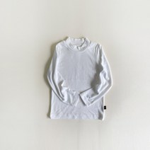 아동용 보들 반폴라 티셔츠