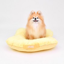 올치 강아지 피크닉 식빵 방석, 옐로우