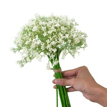 민성컴퍼니 꽃장식 라벤더 조화 작은 꽃 다발, 화이트