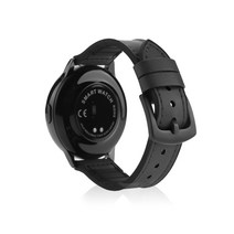 아이엠판다 갤럭시워치 스포츠가죽 밴드 20mm, 블랙