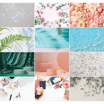 사진 촬영 3D 입체 배경지 6종 세트 A, 1세트