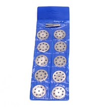 MEO 미니 전동 그라인더 다이아몬드 컷팅휠 22mm 10p, 1개