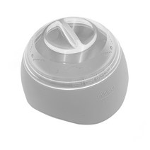 실리콘 계란 반숙기, 그레이, 1개