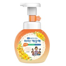 아이깨끗해 항균 폼 핸드솝 허니플라워, 250ml, 1개