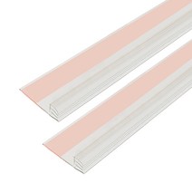 4중날 투명 문풍지 틈막이 현관형 32mm x 1.5m, 2개
