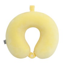 땡스갤러리 메모리폼 목베개, 옐로우(TH0027)