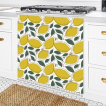 알럽홈 프루츠 벨크로 주방 수납장 커튼, TYPE07