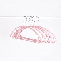 메종디망쉬 다용도 논슬립 파스텔 옷걸이, 핑크, 10개입