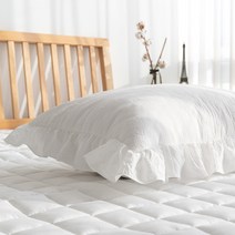 아포아룸 메종 레이스 엠피모달 베개커버 2p, 화이트