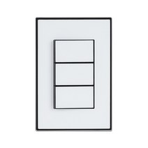 제일ELC 1로 3구 스위치 블랙 + 화이트, 1개