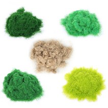 OON 모형용 잔디가루 5종 세트 30g, 연두색   연녹색   녹색   진녹색   담황색