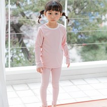 바오밥나무 아동용 파스텔 모달스판 상하의 세트