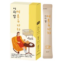 이지맘 레몬 유자차 15p, 1개, 180ml