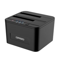 디알고 USB3.0 2BAY 듀얼 하드 드라이브 도킹스테이션 16TB DRGO-HD2BU3