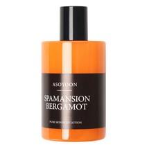 아소윤 스파맨션 바디로션 버가못, 1개, 400ml