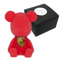 라띠크제이 엠블럼 베어 차량용 방향제 포르쉐 레드 + 리필 클린코튼 5ml, 1세트