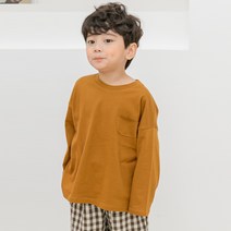아동용 주머니 티셔츠