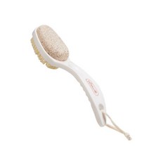 굿프랩 2 in 1 멀티 풋케어 발각질 제거솔 화이트, 1개입, 1개