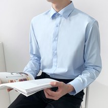 제나로 남성용 링클프리 드레스 셔츠 108