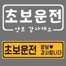 초보운전 반사 자석스티커 직사각 대형 + 반사시트지 세트, 29, 1세트