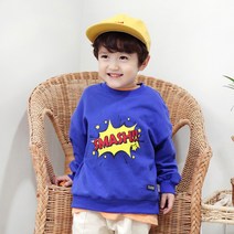 초코몽 아동용 스타매쉬 맨투맨