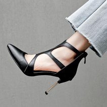 도나샵 여성 부티 하이 앵클힐 sk-48854