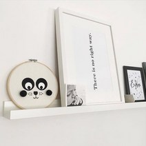 판다 행잉 펠트 오브제 2p, 혼합색상