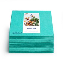 독일 두꺼운 부직포 행주 그린, 80개