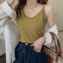 패션풀 여성용 이엔 베이직 린넨 나시 28033