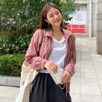 로미스토리 여성용 간절기 기본 경량 점퍼