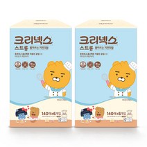 크리넥스 스트롱 뽑아쓰는 키친타월 140매, 2개, 6개입