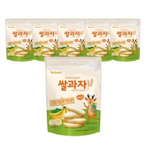 아이뽀뽀미 유아용 쌀과자 30g, 6개, 바나나맛