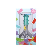 모지파워 멀티케이블 구미베어, 민트, 16cm