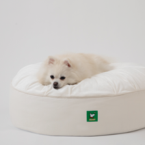 페스텝 극세사 무중력 커버분리 마약방석, 아이보리