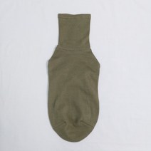 도기스타 이탈리안그레이하운드 아이쥐 옷 10컬러 기본 티셔츠, 카키