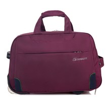 한땀작업실 바퀴 캐리어 트래블백