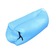 코쿼드 캠핑 에어쇼파 침대쿠션 에어매트, 블루