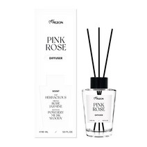 피죤 디퓨저 방향제 핑크로즈 본품, 90ml, 1개, 꽃향
