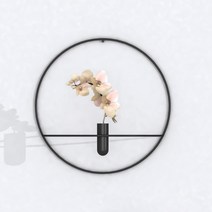 올나인 우아한 벽걸이 촛대 H, 블랙