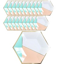 일회용 파티용 비스포크 종이접시 26cm, 1개입, 20개