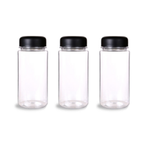 MAKA 클린 마이보틀 트라이탄 3p, 블랙, 350ml