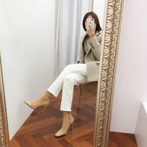 언니구두 클레터 삭스 앵클부츠 8cm