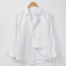 레이먼 남성용 데시 오버핏 베이직 카라 셔츠